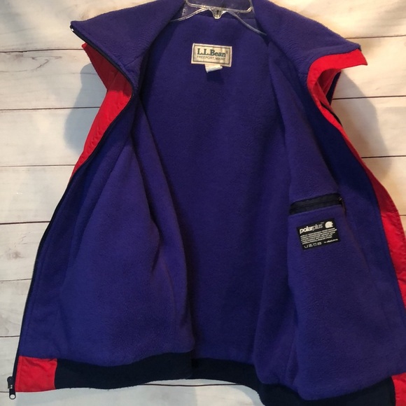 L.L. Bean Vintage Vest-Size Large - Picture 4 of 8